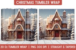 Christmas Tumbler Wrap | Christmas Sublimation | Tumbler Product Image 1