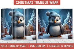 Christmas Tumbler Wrap | Christmas Sublimation | Tumbler Product Image 1