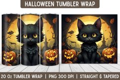 Halloween Tumbler Wrap | Halloween Design | Tumbler | Skull Product Image 1