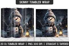 Christmas Tumbler Wrap | Tumbler | Christmas Sublimation Product Image 1