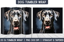 Dog Tumbler Wrap | Tumbler Designs | Sublimation Designs Product Image 1
