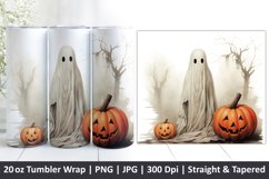 Halloween Tumbler Wrap | Halloween Ghost | Tumbler | Witch Product Image 1