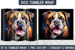 Dog Tumbler Wrap | Tumbler Designs | Sublimation Designs Product Image 1