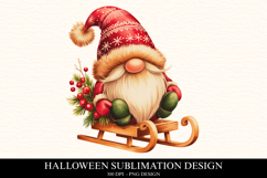 Christmas Gnome Clipart PNG | Merry Christmas Png Product Image 1