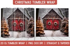Christmas Tumbler Wrap | Christmas Sublimation | Tumbler Product Image 1