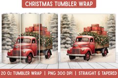 Christmas Tumbler Wrap | Christmas Sublimation | Tumbler Product Image 1