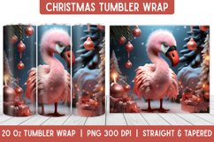 Christmas Tumbler Wrap | Christmas Sublimation | Tumbler Product Image 1