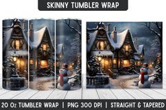 Christmas Tumbler Wrap | Tumbler | Christmas Sublimation Product Image 1