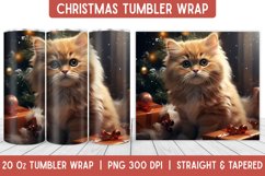 Christmas Tumbler Wrap | Christmas Sublimation | Tumbler Product Image 1