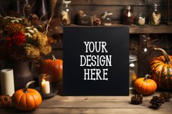 Halloween Frame Mockup | Mockup| PSD smart object Product Image 1