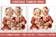 Christmas Tumbler Wrap | Christmas Sublimation | Tumbler Product Image 1