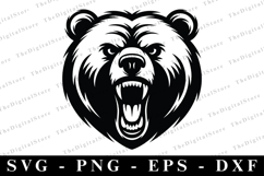 Bear SVG | SVG Cut files | Cricut Product Image 1