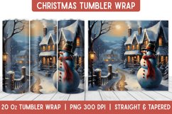 Christmas Tumbler Wrap | Christmas Sublimation | Tumbler Product Image 1