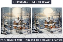 Christmas Tumbler Wrap | Tumbler | Christmas Sublimation Product Image 1