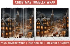 Christmas Tumbler Wrap | Christmas Sublimation | Tumbler Product Image 1