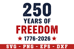 USA 250th Anniversary SVG, Patriotic Svg Png Product Image 1