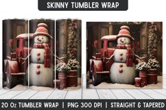 Christmas Tumbler Wrap | Tumbler | Christmas Sublimation Product Image 1