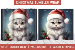 Christmas Tumbler Wrap | Christmas Sublimation | Tumbler Product Image 1