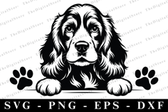 Cocker Spaniel SVG | SVG Cut files | Cricut Product Image 1