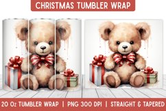 Christmas Tumbler Wrap | Christmas Sublimation | Tumbler Product Image 1