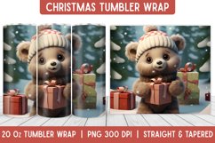 Christmas Tumbler Wrap | Christmas Sublimation | Tumbler Product Image 1