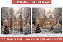 Christmas Tumbler Wrap | Christmas Sublimation | Tumbler Product Image 1