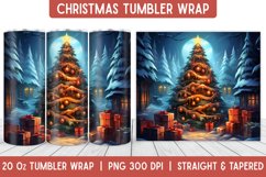 Christmas Tumbler Wrap | Christmas Sublimation | Tumbler Product Image 1