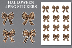 Halloween bow Stickers Png | Printable Product Image 1