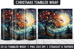 Stained Glass Tumbler Wrap | Christmas Product Image 1