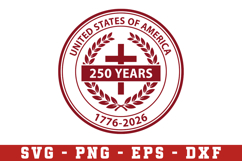 USA 250th Anniversary SVG, Patriotic Svg Png Product Image 1
