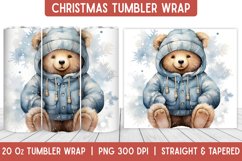 Christmas Tumbler Wrap | Christmas Sublimation | Tumbler Product Image 1