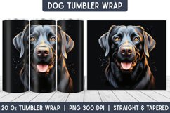 Dog Tumbler Wrap | Tumbler Designs | Sublimation Designs Product Image 1