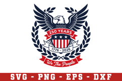 USA 250th Anniversary SVG, Patriotic Svg Png Product Image 1