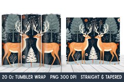 3D Christmas Tumbler Wrap | Tumbler Wrap | Christmas PNG Product Image 1