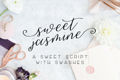 Sweet Jasmine Script with Swashes Product Image 1