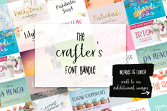 The Crafter's Font Bundle Product Image 1