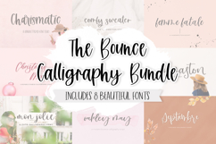 The Bounce Calligraphy Font Bundle Product Image 1