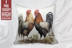 Chicken Pillow Case Sublimation | Pillow Cover Design Product Image 1