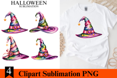 4 Halloween Witch Hat Clipart PNG | Spooky Season Png Product Image 1