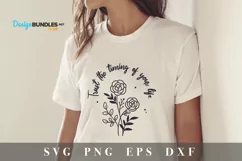 Trust the timing of your life SVG- Funny Quote SVG Product Image 1