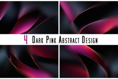 Dark Gray and Pink Abstract Design Product Image 1