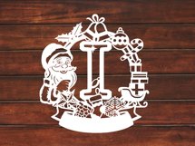 Christmas Santa Elements SVG Letter I Product Image 3
