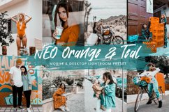 15 Mobile Lightroom Presets Neo Orange Teal Product Image 1