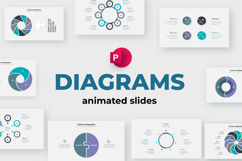 Cycle Animated PowerPoint Infographic Diagrams Template Product Image 1
