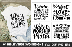 Bible Verse Quotes SVG, Bible Verse Shirt &amp; Craft Designs Product Image 1