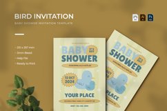 Bird - Baby Shower Invitation Product Image 1