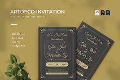 Artdeco - Wedding Invitation Product Image 1