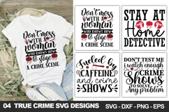 True Crime SVG Bundle , True Crime Shirt &amp; Craft Designs Product Image 2