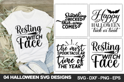 Halloween Quotes SVG Bundle, Halloween Shirt &amp; Craft Designs Product Image 7