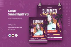 Summer Night Party Flyer Product Image 1